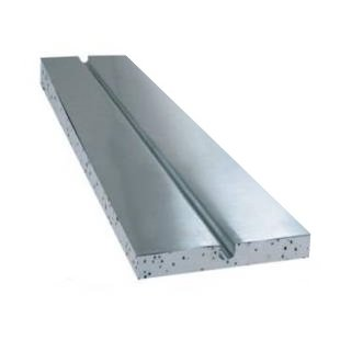 Aliuminio plokštė su vienu grioveliu, su 30 mm izoliacija MEPAfloor 16 mm (195-1000)