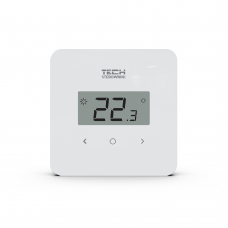 Bevielis patalpos termostatas TECH EU-R-8b Plius, baltas