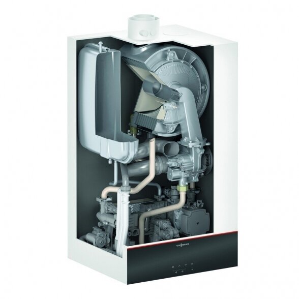 Dujinis kondensacinis katilas VIESSMANN Vitodens 100-W, 3,2-32,0 kW su galimybe pajungti tūrinį vandens šildytuvą, Z022861 1