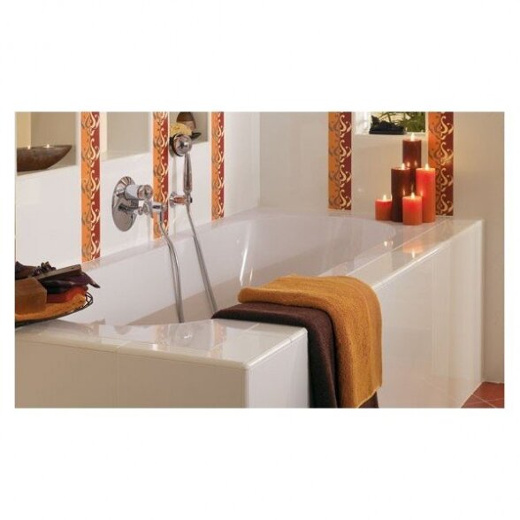 Stačiakampė vonia VILLEROY & BOSH Oberon iš Quaryl medžiagos 750 x 1600 mm 8