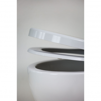 Kietas WC puodo dangtis IFO iCon, švelniai nusiliedžiantis 1