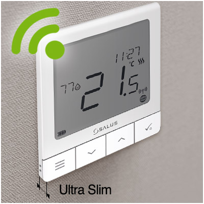 Virštinkinis programuojamas patalpos termostatas SALUS Smart Home sistemos Quantum, SQ610RF 2