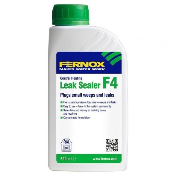 Protėkių hermetikas FERNOX Leak Sealer F4 500 ml
