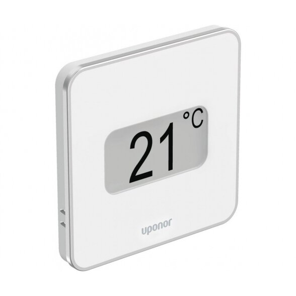 Stilingas programuojamas termostatas UPONOR Smatrix Wave Plus T-169, baltas