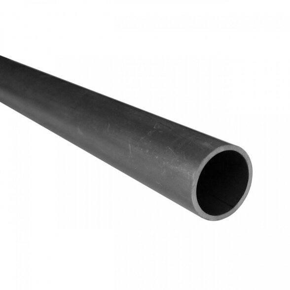 Vamzdis plieninis vandens-dujų 25 x 2,9 mm, ilgis 3 metrai, juodas