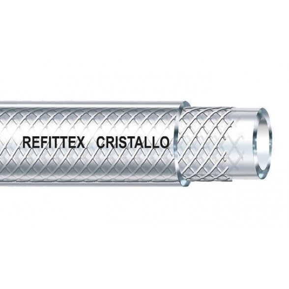 Žarna Reffitex Cristallo AL 6x12 20bar-50m 2